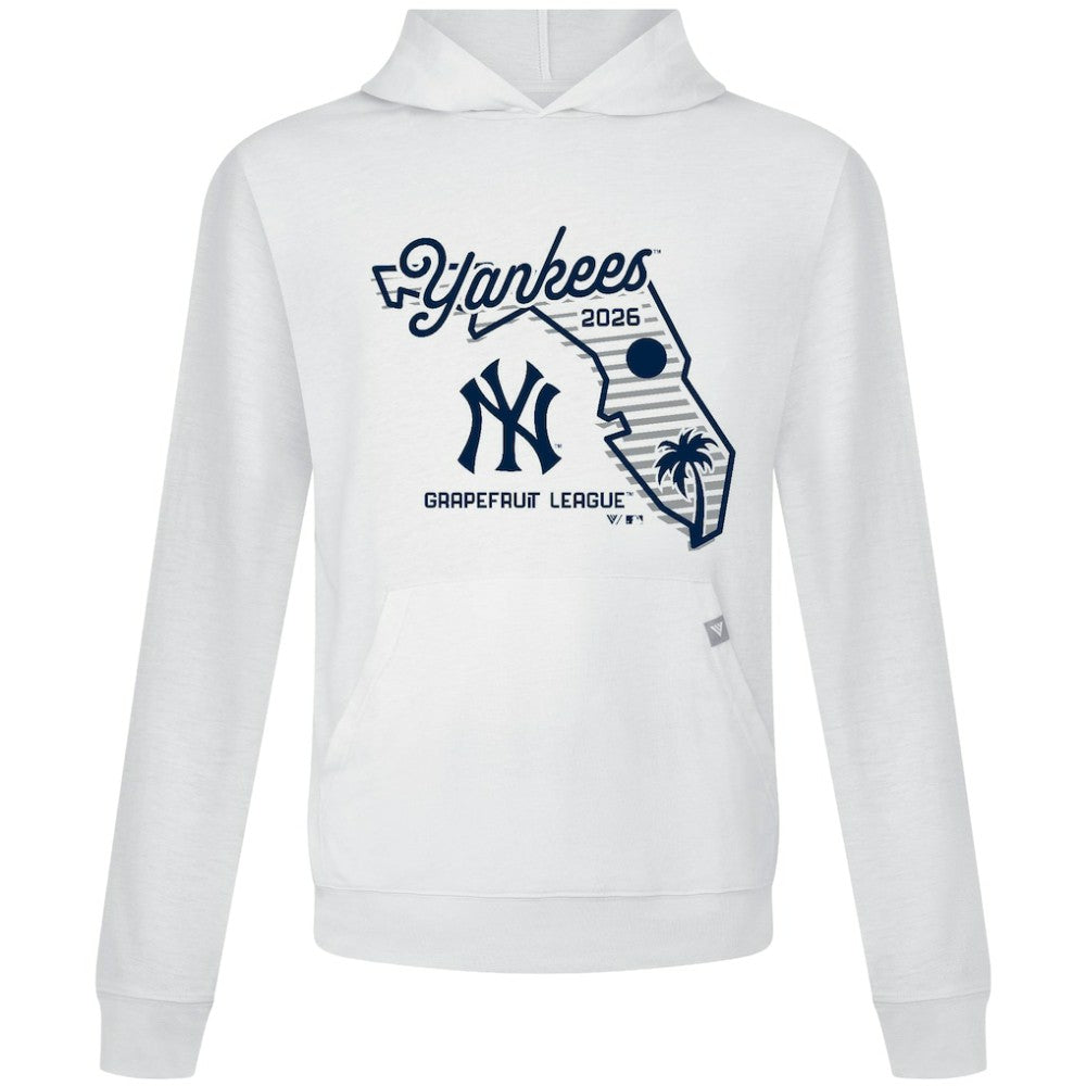 White New York Yankees Levelwear Sunrise Relay Hoodie