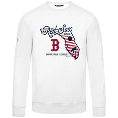 White Boston Red Sox Levelwear Zane Sunrise Sweatshirt