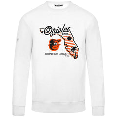 White Baltimore Orioles Levelwear Zane Sunrise Sweatshirt