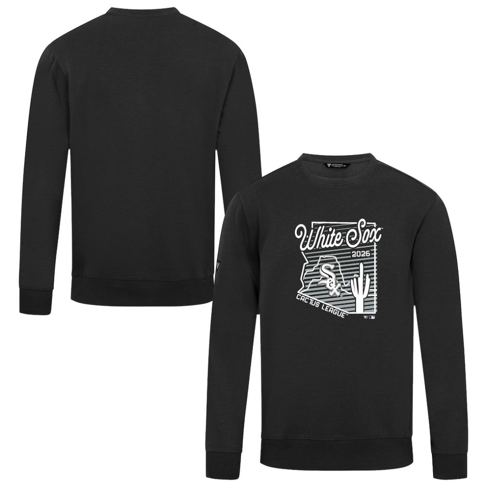 Black Chicago White Sox Levelwear Zane Sunrise Sweatshirt