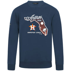 Navy Houston Astros Levelwear Zane Sunrise Sweatshirt