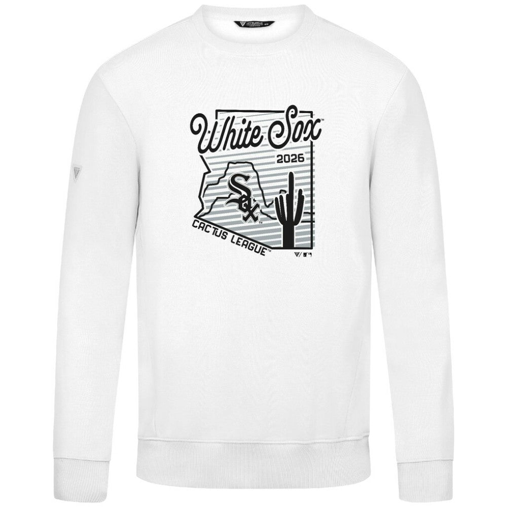 White Chicago White Sox Levelwear Zane Sunrise Sweatshirt