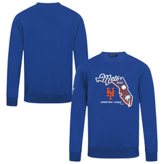 Royal New York Mets Levelwear Zane Sunrise Sweatshirt