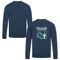 Navy Seattle Mariners Levelwear Zane Sunrise Sweatshirt