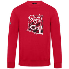 Red Cincinnati Reds Levelwear Zane Sunrise Sweatshirt