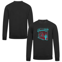 Black Arizona Diamondbacks Levelwear Zane Sunrise Sweatshirt