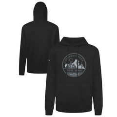 Black Cincinnati Reds Levelwear Spring Badge Podium Hoodie