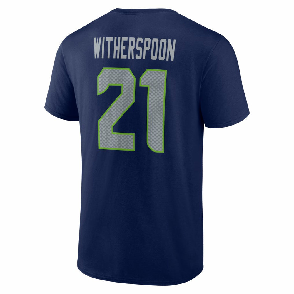 Devon Witherspoon  Icon Name & Number T-Shirt - Seattle Seahawks T-shirts
