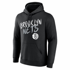 Brooklyn Nets Big & Tall Hustle Personalized Name & Number Hoodie