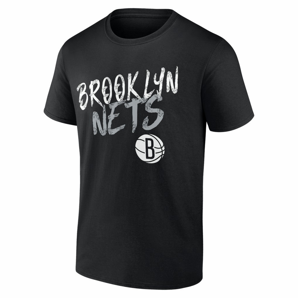 Brooklyn Nets Big & Tall Hustle Personalized Name & Number T-Shirt