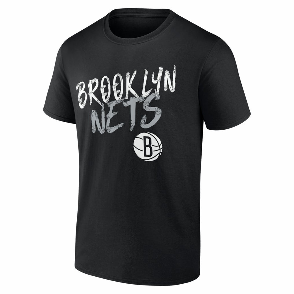 Brooklyn Nets Big & Tall Hustle Personalized Name & Number T-Shirt