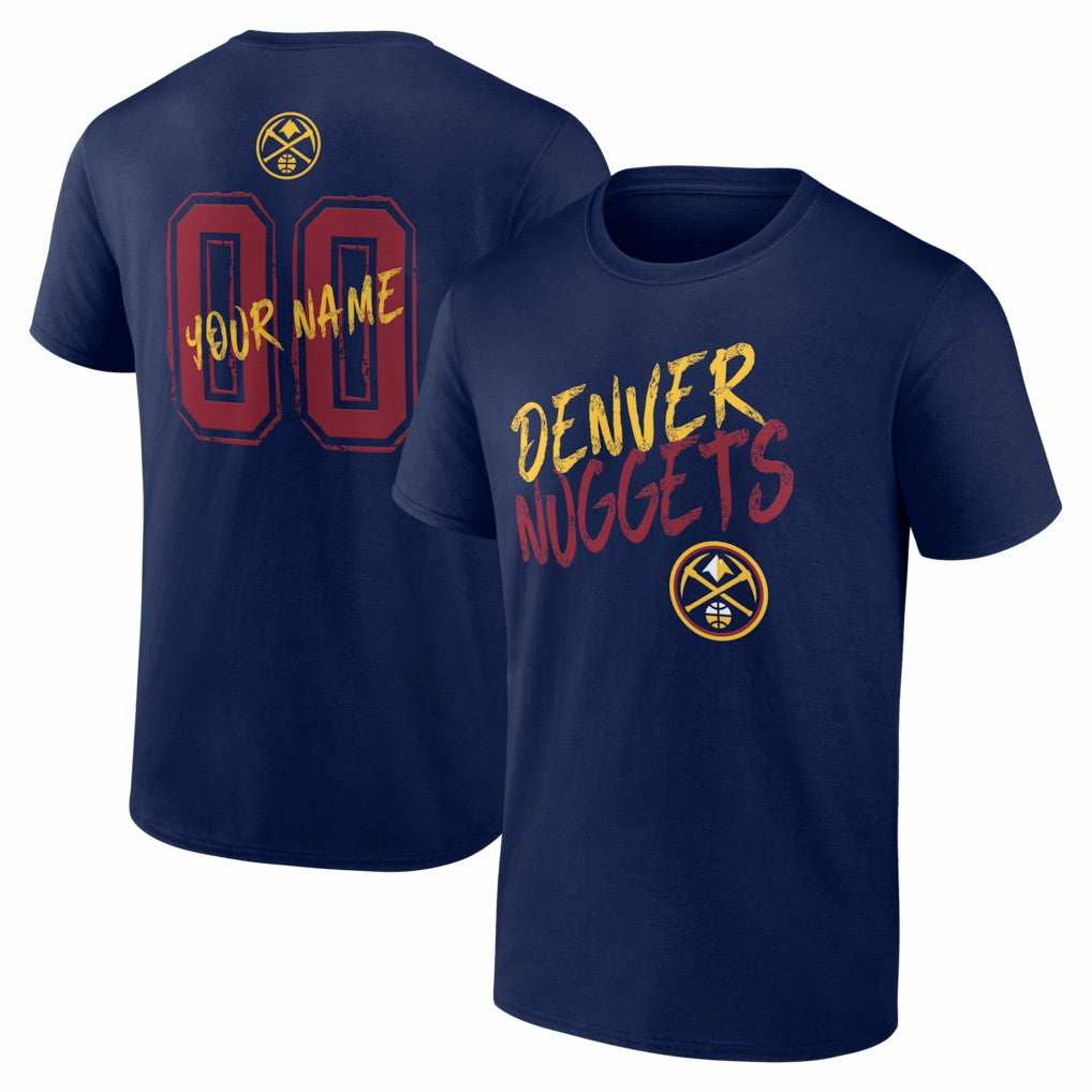 Denver Nuggets Big & Tall Hustle Personalized Name & Number T-Shirt sale