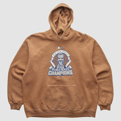 Tan New York Yankees Majestic 2009 Hooded Pullover Sweatshirt