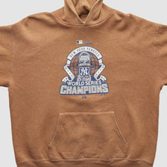 Tan New York Yankees Majestic 2009 Hooded Pullover Sweatshirt