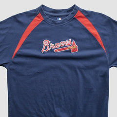 Navy Atlanta Braves Genuine Merchandise 2000s T-shirt