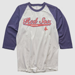 White Boston Red Sox Delta 2000s T-shirt