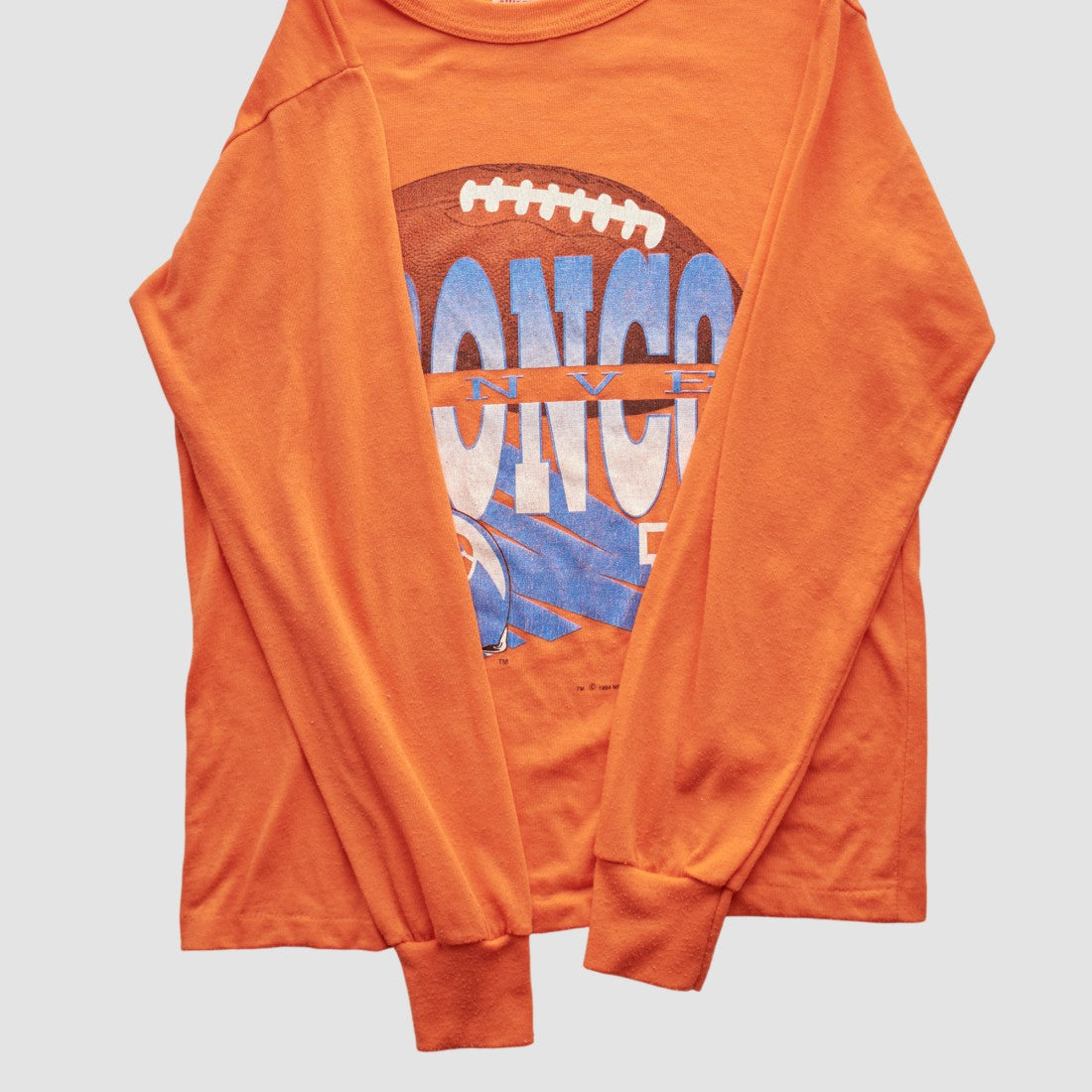 NFL 90s Long Sleeve T-shirt - Denver Broncos T-shirts