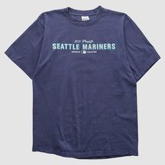 Navy Seattle Mariners Majestic 2000s T-shirt