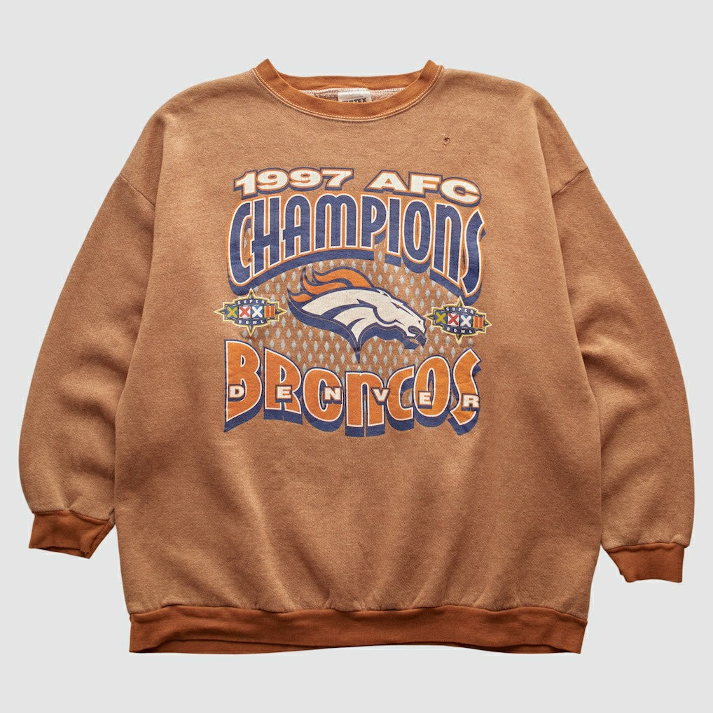 Tultex 1997 Pullover Sweatshirt - Denver Broncos Pullover