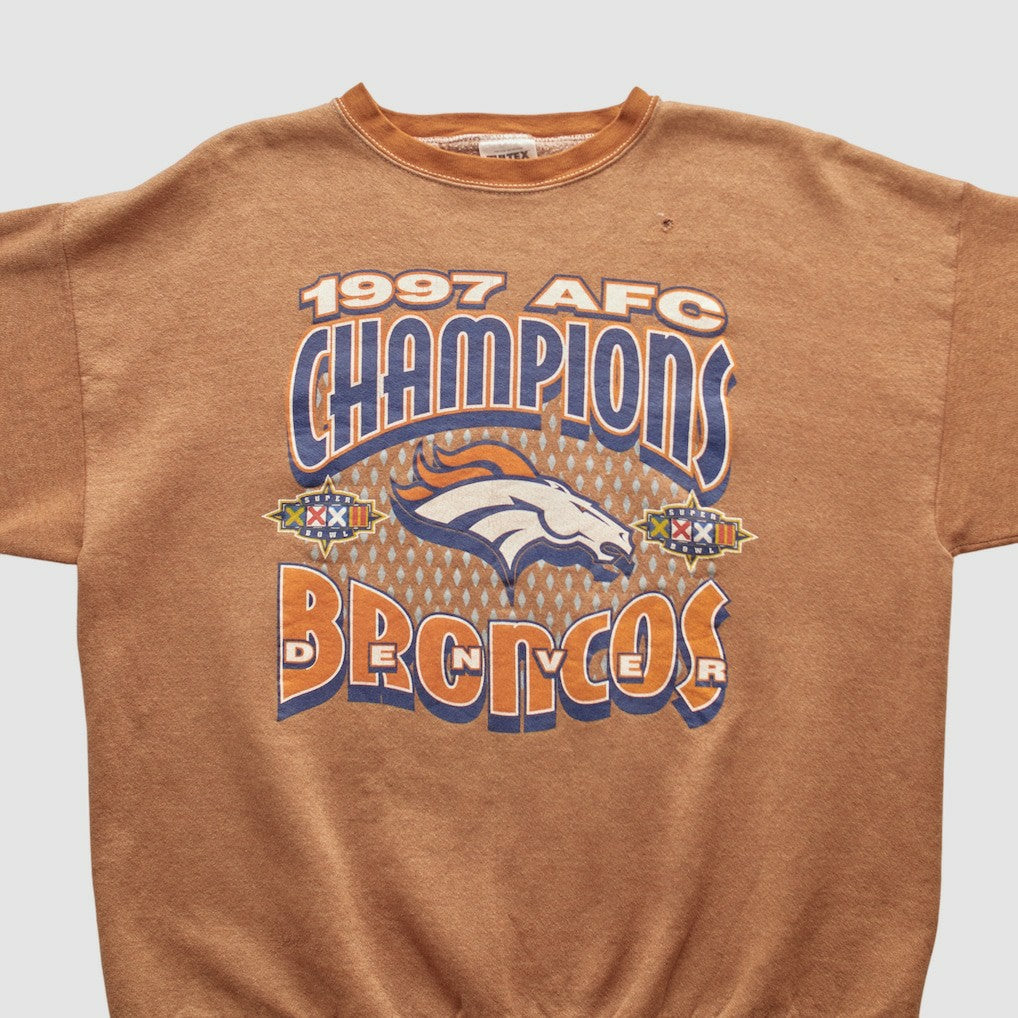 Tultex 1997 Pullover Sweatshirt - Denver Broncos Pullover