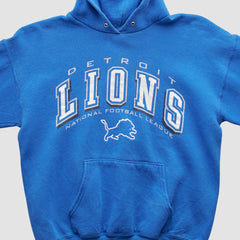 2000s Hooded Pullover Sweatshirt - Detroit Lions Pullover