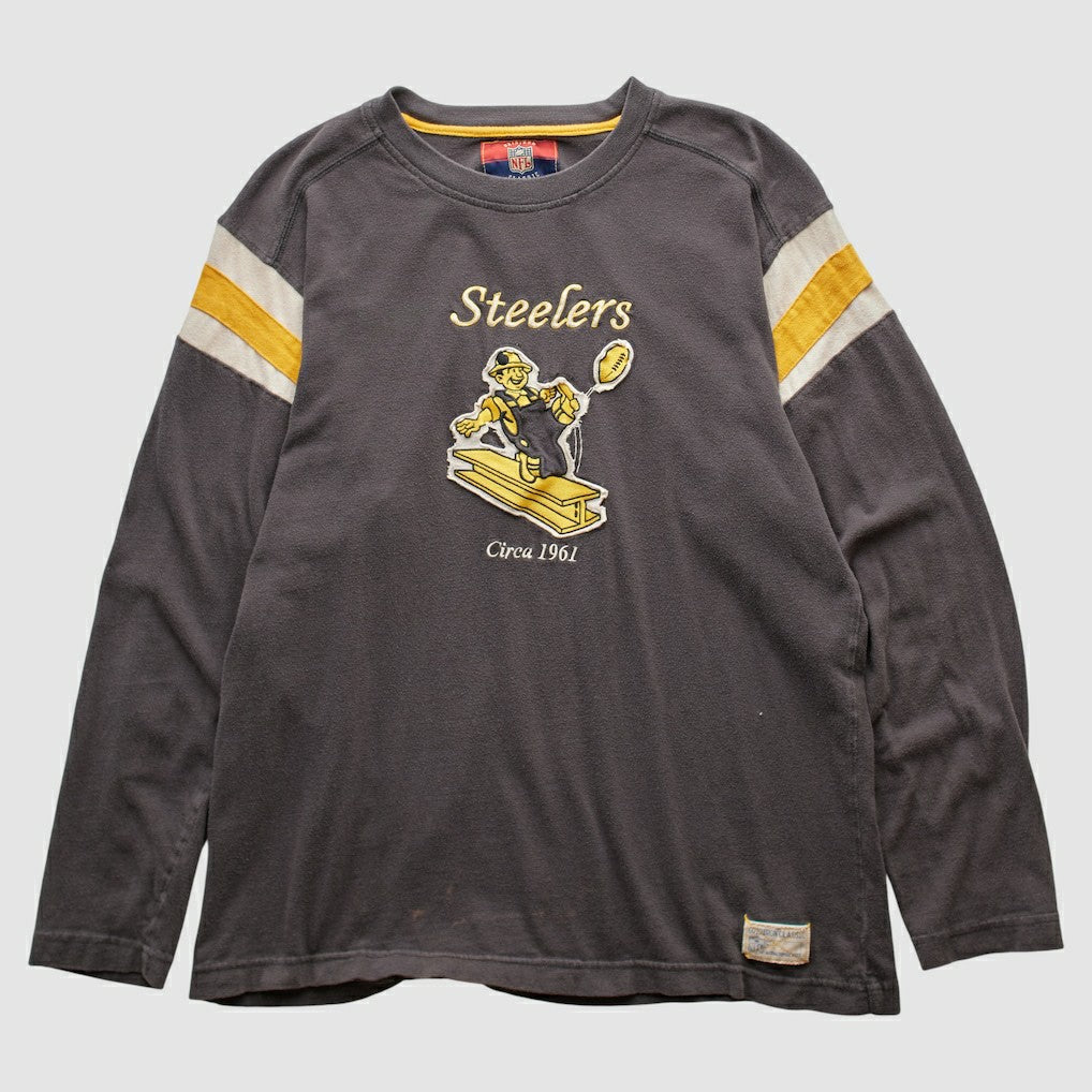 Reebok 2000s Long Sleeve T-shirt - Pittsburgh Steelers T-shirts