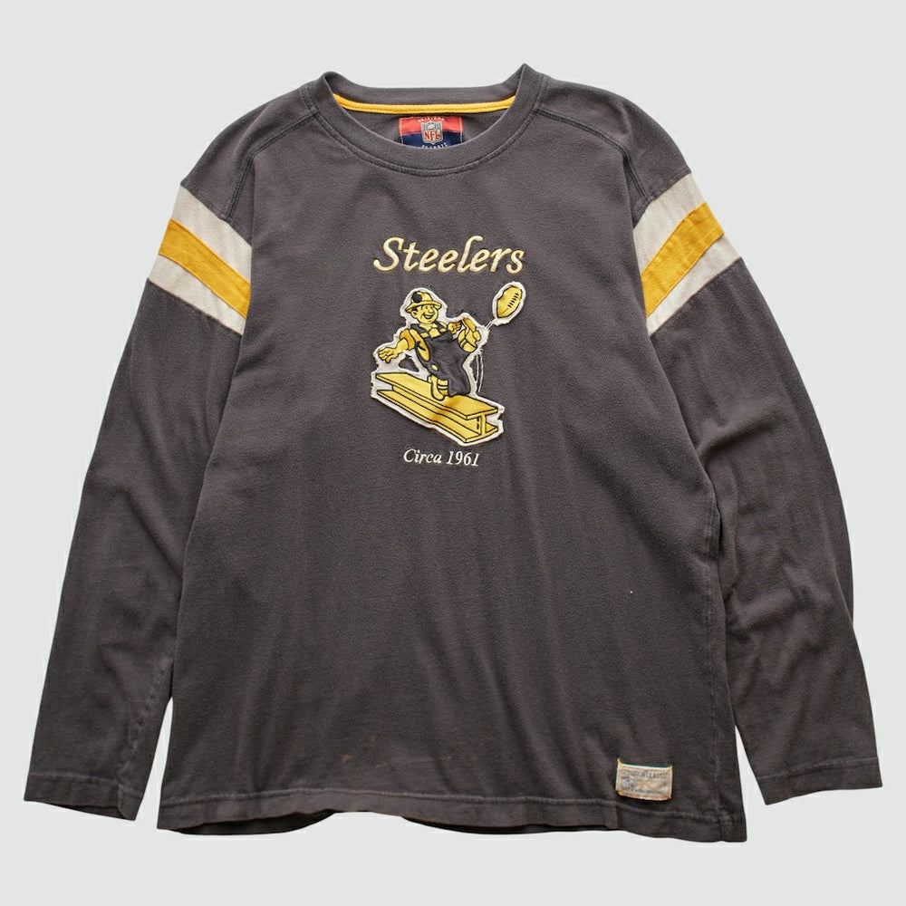 Reebok 2000s Long Sleeve T-shirt - Pittsburgh Steelers T-shirts