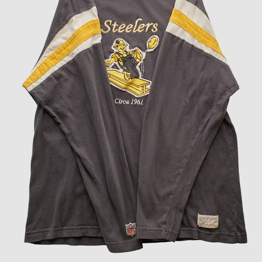 Reebok 2000s Long Sleeve T-shirt - Pittsburgh Steelers T-shirts