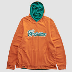 2010s Hooded Pullover Sweatshirt - Miami Dolphins Pullover
