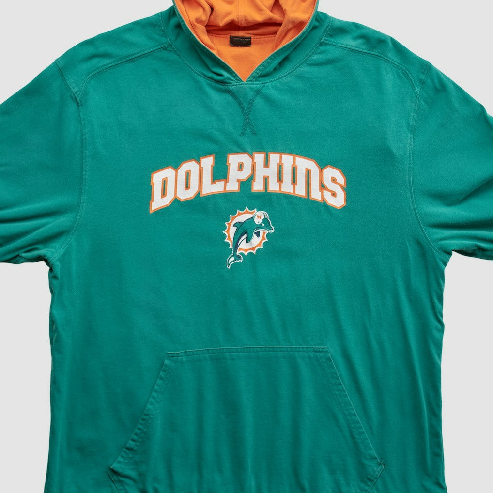 2010s Hooded Pullover Sweatshirt - Miami Dolphins Pullover