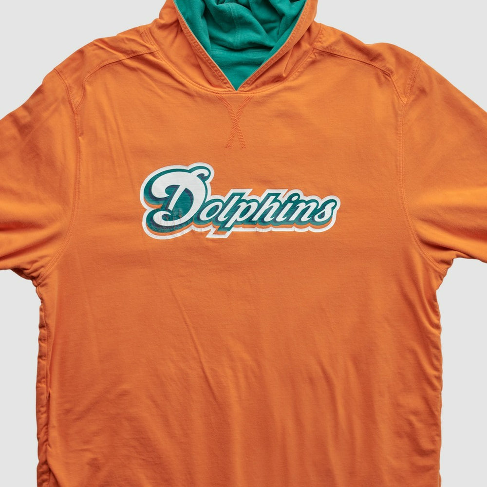 2010s Hooded Pullover Sweatshirt - Miami Dolphins Pullover