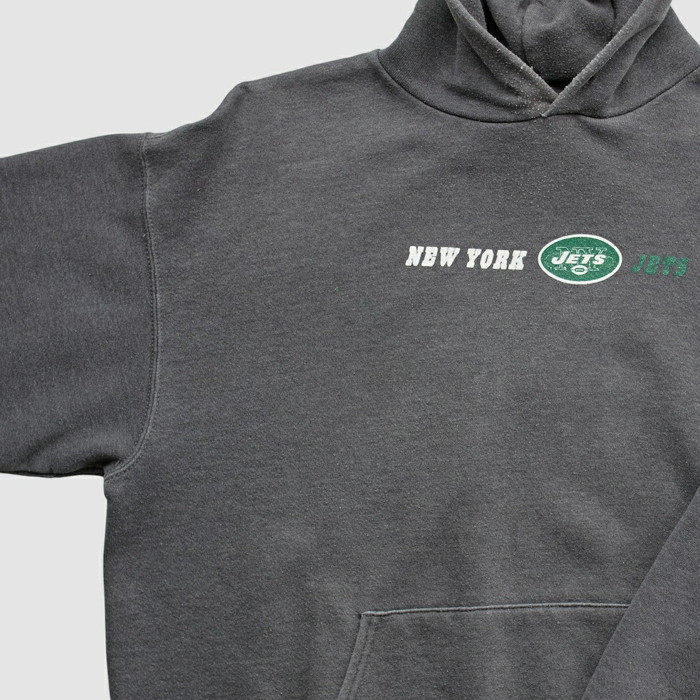 Team Edition Apparel 2000s Hooded Pullover Sweatshirt - New York Jets Pullover