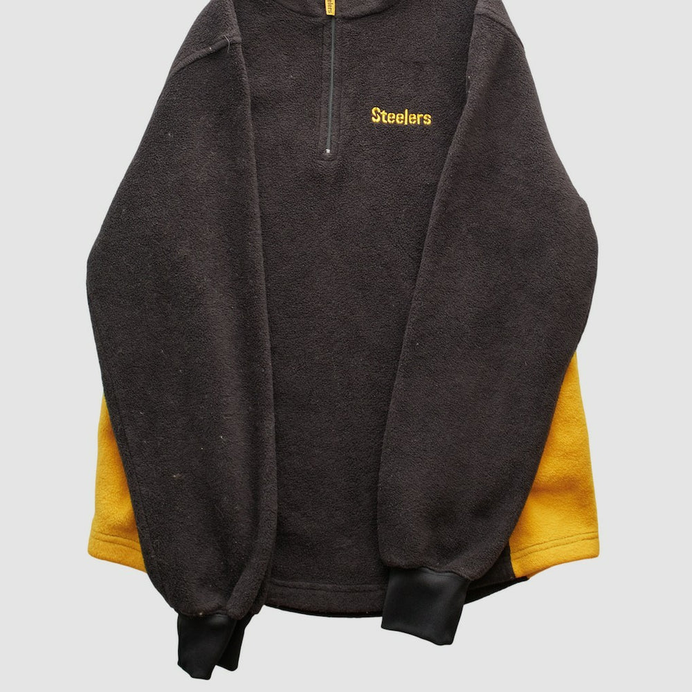 NFL 2000s 1/4 Zip Sweatshirt - Pittsburgh Steelers Sweatshirts