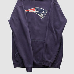 NFL 2000s Hooded Pullover Sweatshirt - New England Patriots Pullover