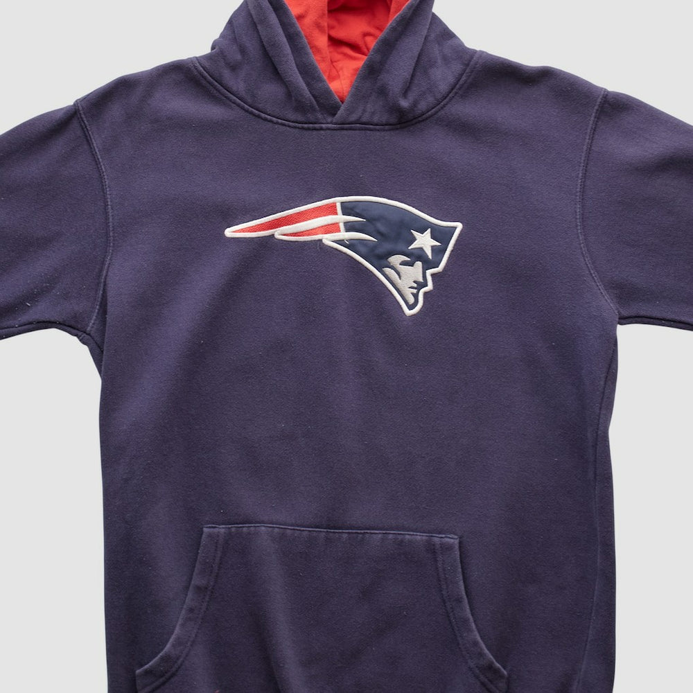 NFL 2000s Hooded Pullover Sweatshirt - New England Patriots Pullover