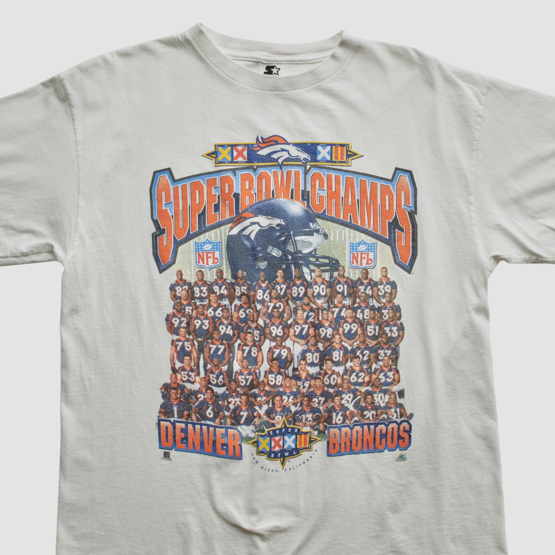 Starter 1998 T-shirt - Denver Broncos T-shirts
