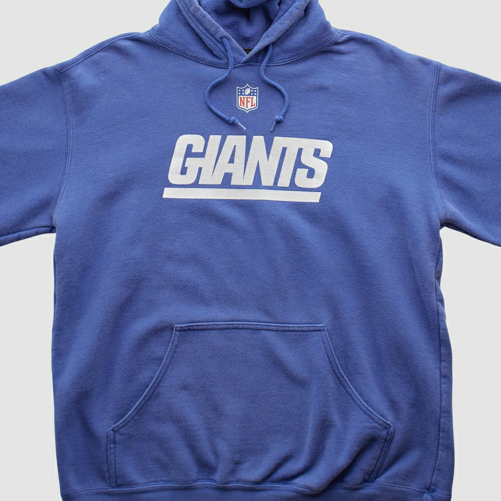 Reebok 2000s Hooded Pullover Sweatshirt - New York Giants Pullover