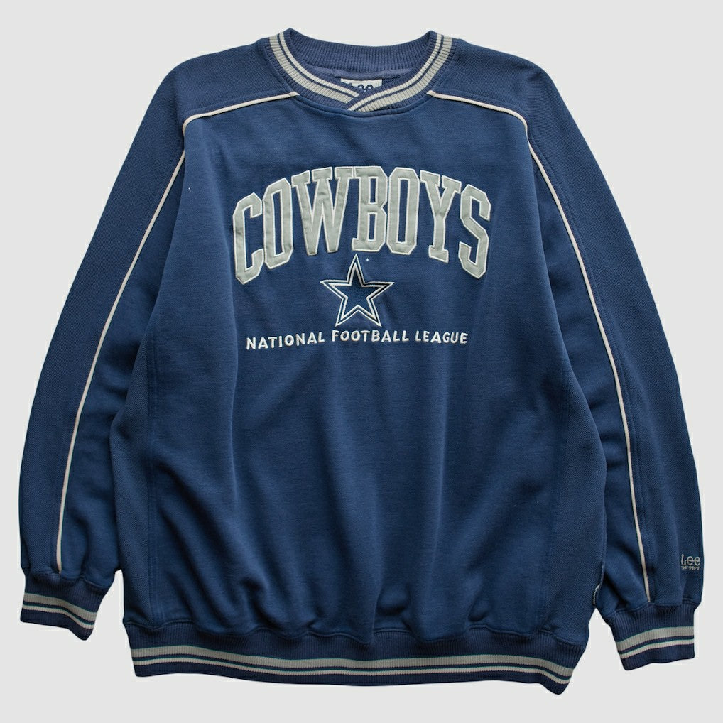 Lee Apparel 90s Pullover Sweatshirt - Dallas Cowboys Pullover