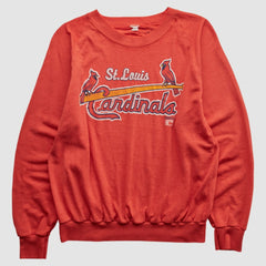 Red St. Louis Cardinals 80s Pullover Sweatshirt