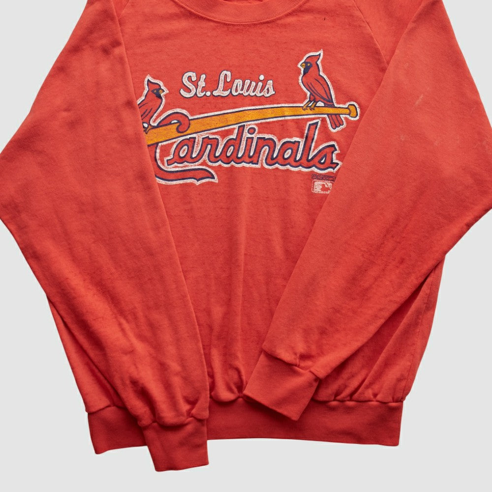 Red St. Louis Cardinals 80s Pullover Sweatshirt