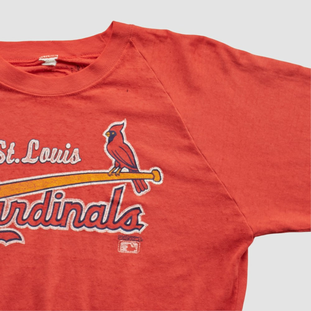 Red St. Louis Cardinals 80s Pullover Sweatshirt