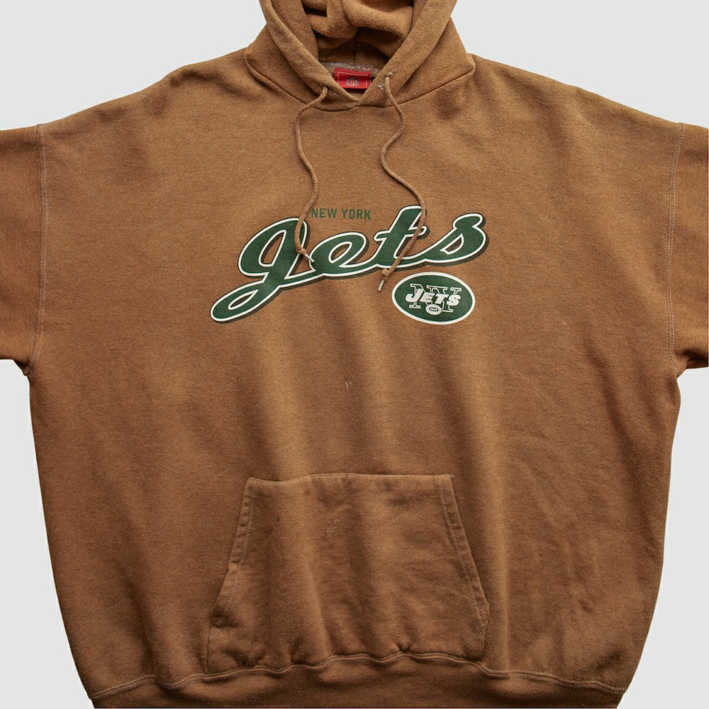 NFL 2000s Hooded Pullover Sweatshirt - New York Jets Pullover