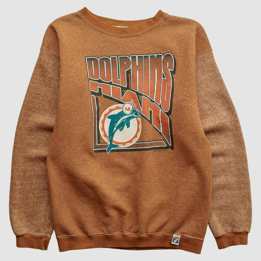 Logo 7 90s Pullover Sweatshirt - Miami Dolphins Pullover