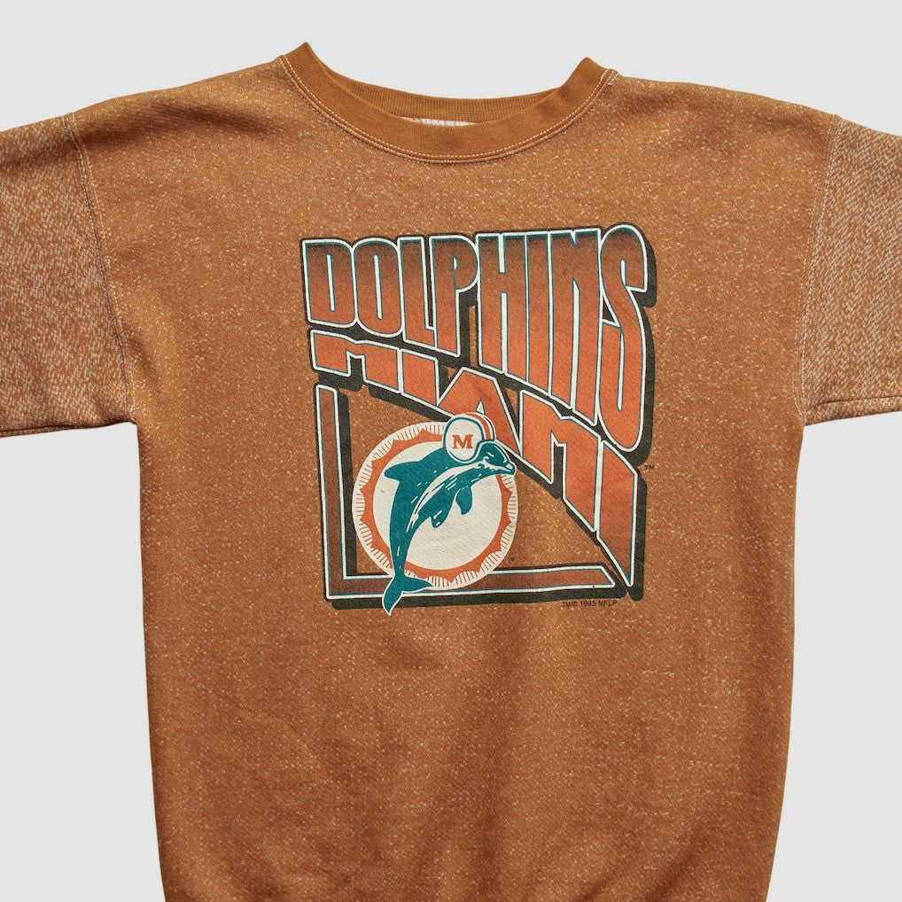 Logo 7 90s Pullover Sweatshirt - Miami Dolphins Pullover