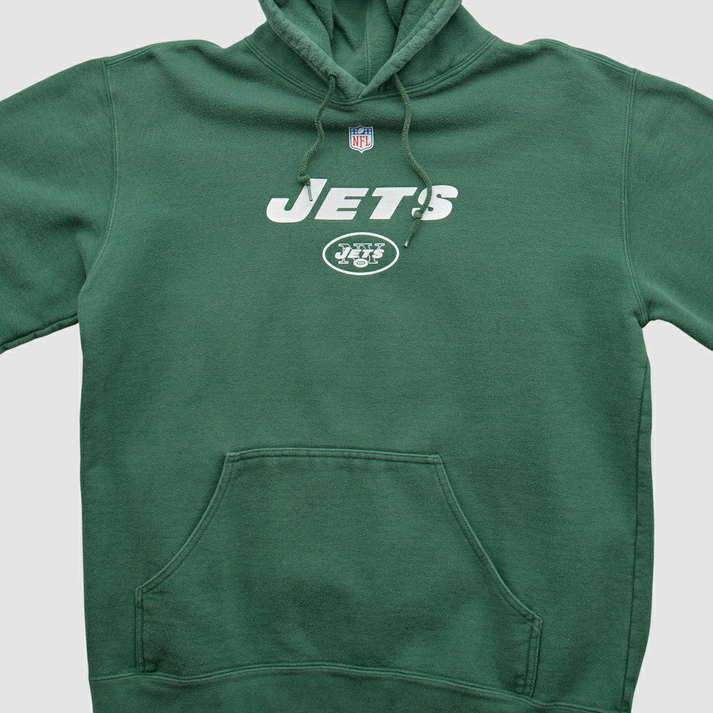 Reebok 2000s Hooded Pullover Sweatshirt - New York Jets Pullover