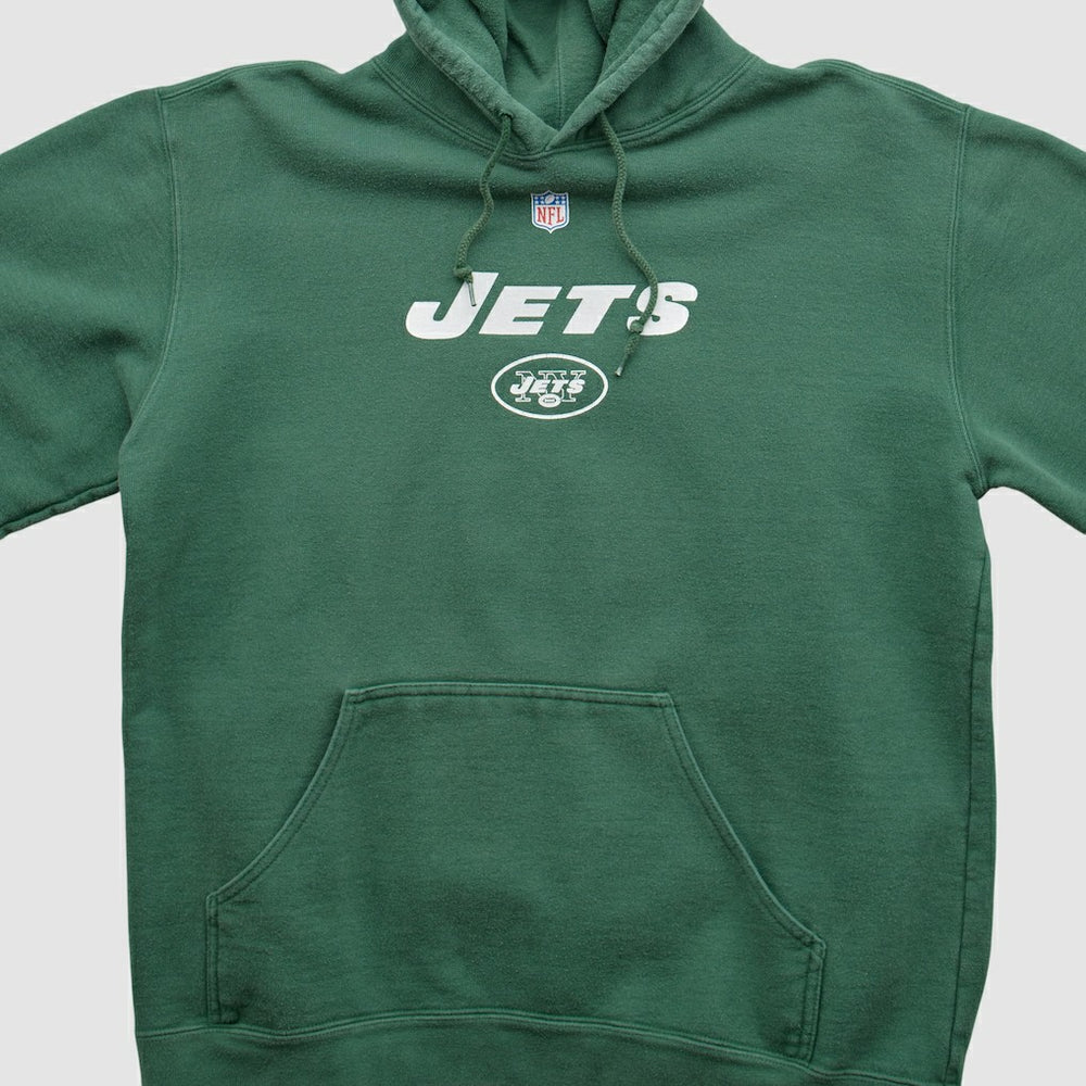 Reebok 2000s Hooded Pullover Sweatshirt - New York Jets Pullover