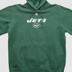 Reebok 2000s Hooded Pullover Sweatshirt - New York Jets Pullover