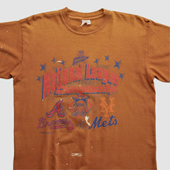 Orange MLB National League Championship Majestic 1999 T-shirt