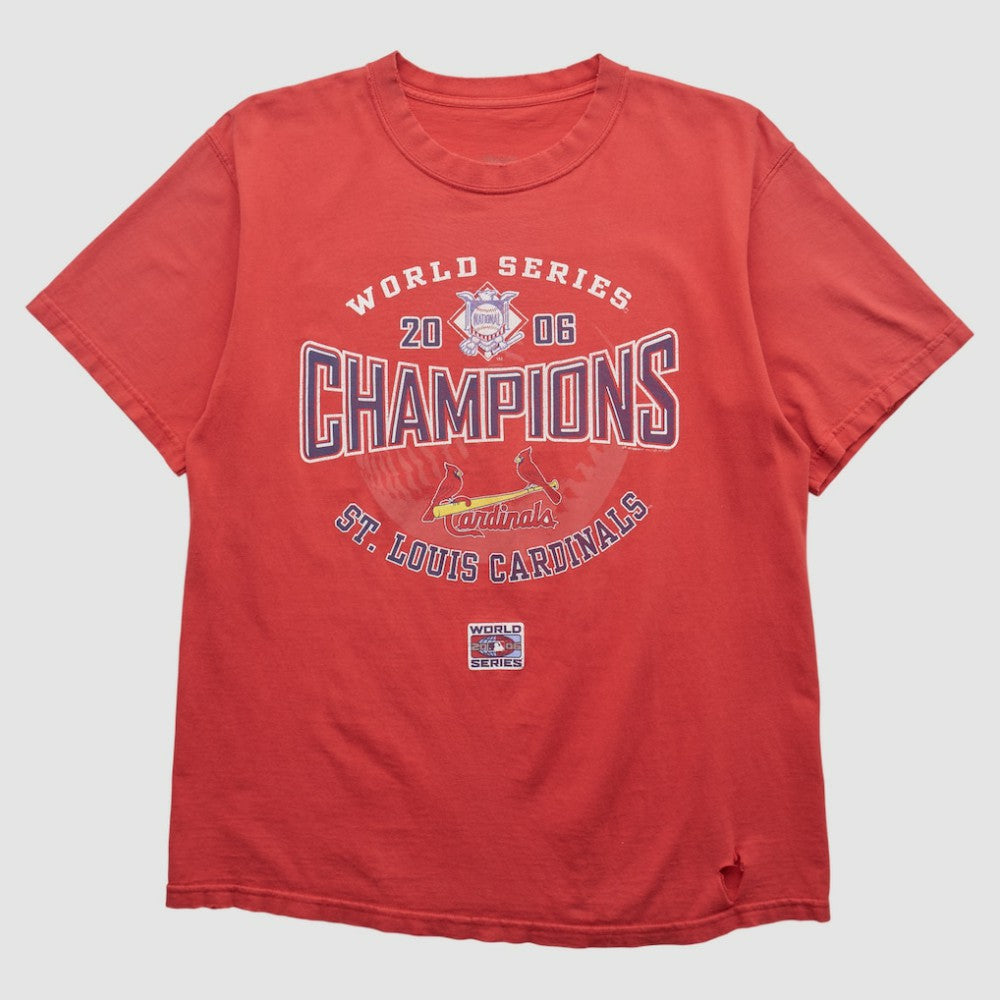Red St. Louis Cardinals 2006 T-shirt