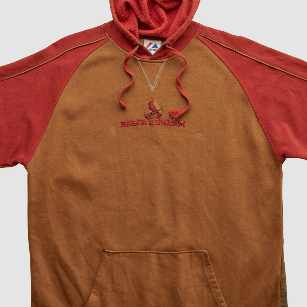 Brown St. Louis Cardinals Majestic 2010s Hooded Pullover Sweatshirt